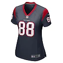 Zennovawear Women's Houston Texans Johnny Johnson Navy Team Game Jersey