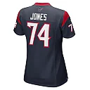 Zennovawear Women's Houston Texans Josh Jones Navy Team Game Jersey