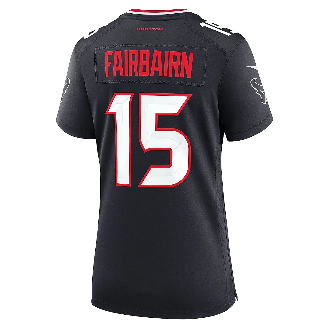Zennovawear Women's Houston Texans Ka'imi Fairbairn Navy Team Game Jersey