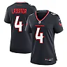 Zennovawear Women's Houston Texans Kamari Lassiter Navy Team Game Jersey