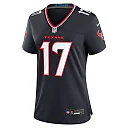 Zennovawear Women's Houston Texans Kris Boyd Navy Team Game Jersey