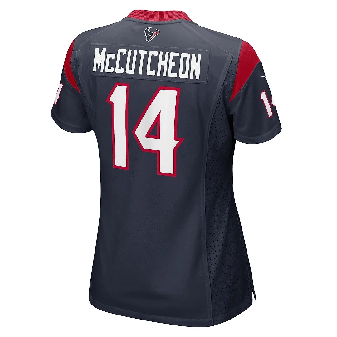 Zennovawear Women's Houston Texans Lance McCutcheon Navy Team Game Jersey