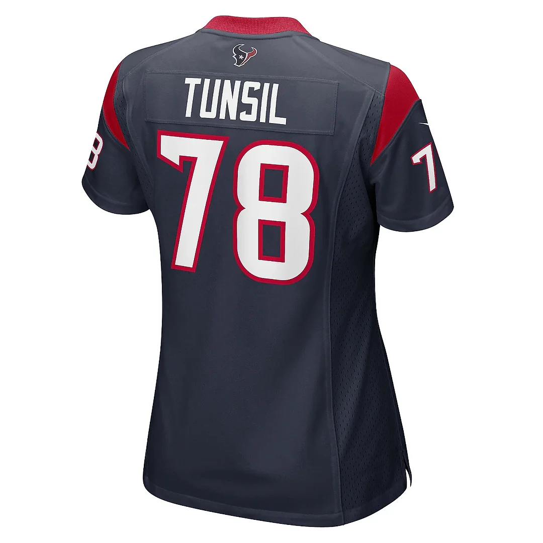 Zennovawear Women's Houston Texans Laremy Tunsil Navy Game Jersey