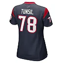 Zennovawear Women's Houston Texans Laremy Tunsil Navy Game Jersey