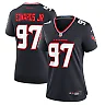 Zennovawear Women's Houston Texans Mario Edwards Jr. Navy Team Game Jersey