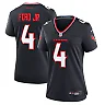 Zennovawear Women's Houston Texans Mike Ford Navy Team Game Jersey