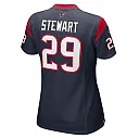 Zennovawear Women's Houston Texans M.J. Stewart Navy Game Player Jersey