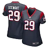 Zennovawear Women's Houston Texans M.J. Stewart Navy Game Player Jersey