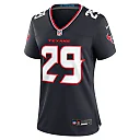 Zennovawear Women's Houston Texans M.J. Stewart Navy Team Game Jersey