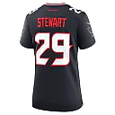 Zennovawear Women's Houston Texans M.J. Stewart Navy Team Game Jersey
