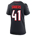 Zennovawear Women's Houston Texans Myjai Sanders Navy Team Game Jersey