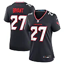 Zennovawear Women's Houston Texans Myles Bryant Navy Team Game Jersey