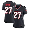 Zennovawear Women's Houston Texans Myles Bryant Navy Team Game Jersey
