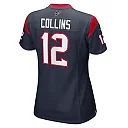 Zennovawear Women's Houston Texans Nico Collins Navy Game Jersey