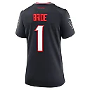 Zennovawear Women's Houston Texans Number 1 Bride Navy Game Jersey