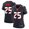 Zennovawear Women's Houston Texans Russ Yeast Navy Team Game Jersey