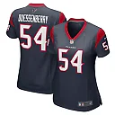 Zennovawear Women's Houston Texans Scott Quessenberry Navy Game Player Jersey