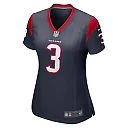 Zennovawear Women's Houston Texans Tank Dell Navy Player Game Jersey