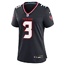 Zennovawear Women's Houston Texans Tank Dell Navy Team Game Jersey