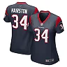 Zennovawear Women's Houston Texans Troy Hairston Navy Game Player Jersey