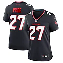 Zennovawear Women's Houston Texans Troy Pride Navy Team Game Jersey