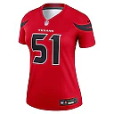 Zennovawear Women's Houston Texans Will Anderson Jr. Red Alternate Legend Player Performance Top