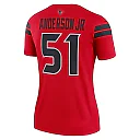 Zennovawear Women's Houston Texans Will Anderson Jr. Red Alternate Legend Player Performance Top