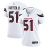 Zennovawear Women's Houston Texans Will Anderson Jr. White Game Jersey