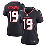 Zennovawear Women's Houston Texans Xavier Hutchinson Navy Team Game Jersey