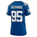 Zennovawear Women's Indianapolis Colts Adetomiwa Adebawore Royal Team Game Jersey