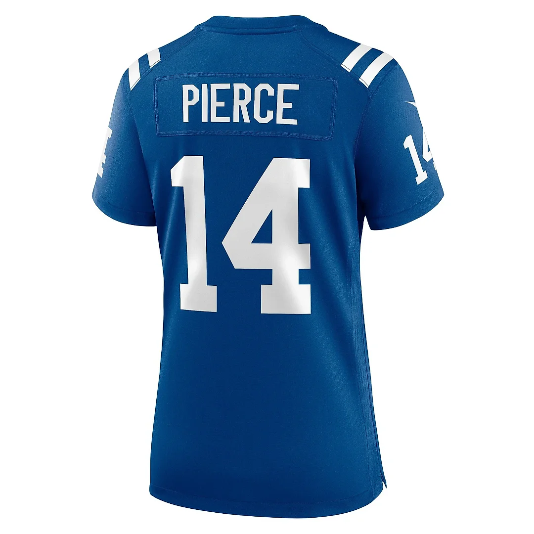 Zennovawear Women's Indianapolis Colts Alec Pierce Royal Player Game Jersey