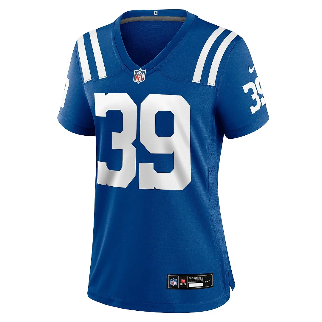 Zennovawear Women's Indianapolis Colts Alex Johnson Royal Team Game Jersey