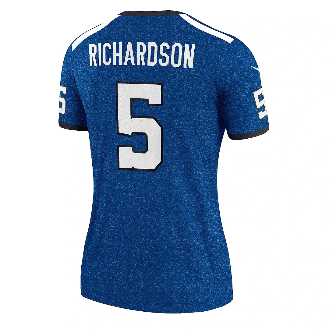 Zennovawear Women's Indianapolis Colts Anthony Richardson Royal Alternate Legend Player Performance Top
