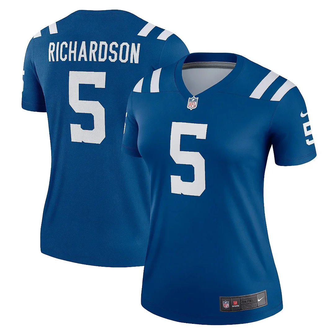 Zennovawear Women's Indianapolis Colts Anthony Richardson Royal Legend Player Performance Top