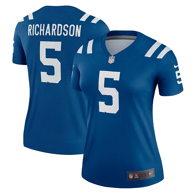 Zennovawear Women's Indianapolis Colts Anthony Richardson Royal Legend Player Performance Top