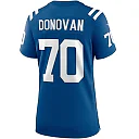 Zennovawear Women's Indianapolis Colts Art Donovan Royal Game Retired Player Jersey