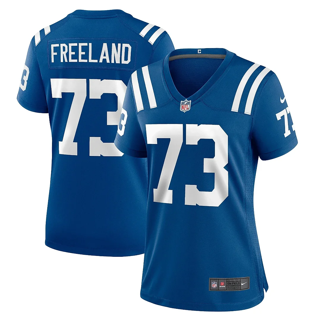 Zennovawear Women's Indianapolis Colts Blake Freeland Royal Team Game Jersey