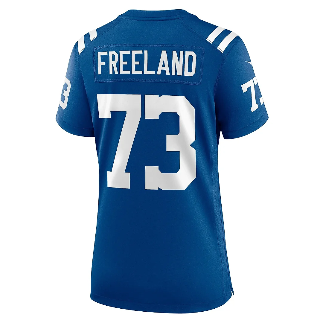 Zennovawear Women's Indianapolis Colts Blake Freeland Royal Team Game Jersey