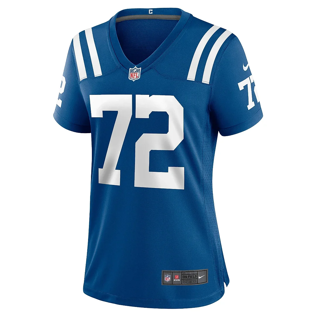 Zennovawear Women's Indianapolis Colts Braden Smith Royal Game Jersey