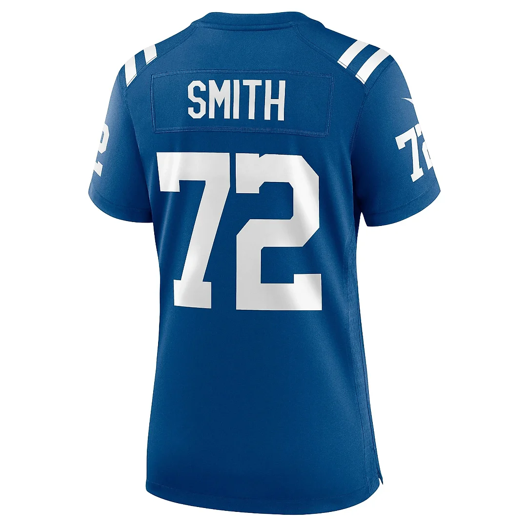 Zennovawear Women's Indianapolis Colts Braden Smith Royal Game Jersey