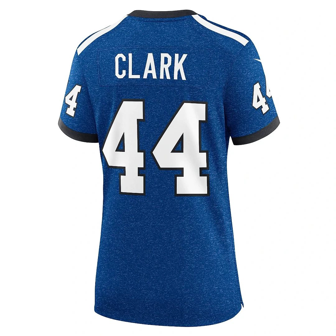 Zennovawear Women's Indianapolis Colts Dallas Clark Royal Indiana Nights Alternate Game Jersey