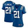 Zennovawear Women's Indianapolis Colts Dallis Flowers Royal Game Jersey