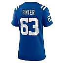 Zennovawear Women's Indianapolis Colts Danny Pinter Royal Game Jersey
