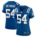 Zennovawear Women's Indianapolis Colts Dayo Odeyingbo Royal Game Jersey