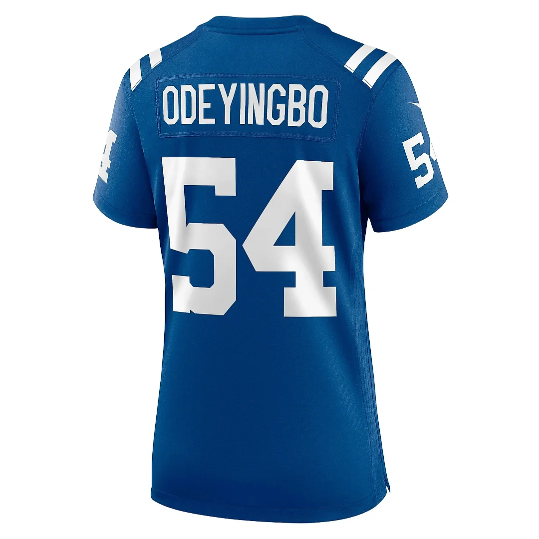Zennovawear Women's Indianapolis Colts Dayo Odeyingbo Royal Game Jersey