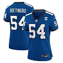 Zennovawear Women's Indianapolis Colts Dayo Odeyingbo Royal Indiana Nights Alternate Game Jersey