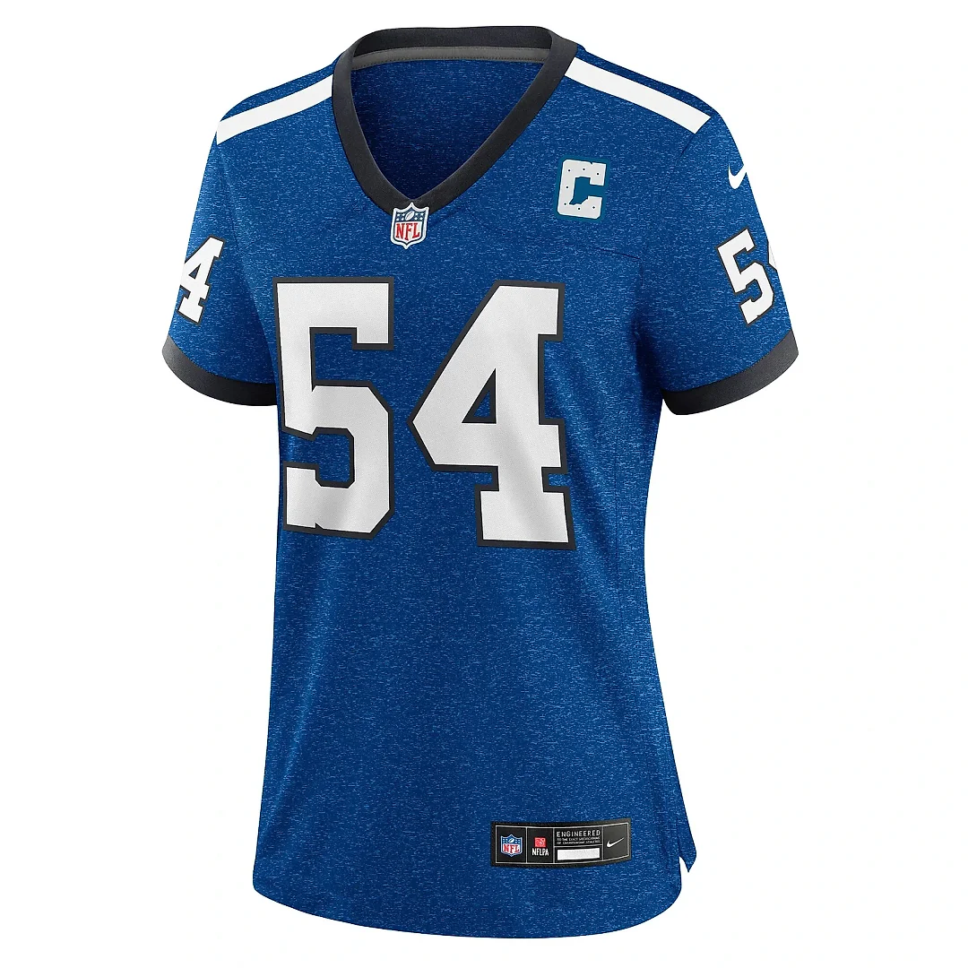 Zennovawear Women's Indianapolis Colts Dayo Odeyingbo Royal Indiana Nights Alternate Game Jersey