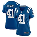 Zennovawear Women's Indianapolis Colts Grant Stuard Royal Game Player Jersey