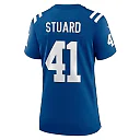 Zennovawear Women's Indianapolis Colts Grant Stuard Royal Game Player Jersey