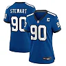 Zennovawear Women's Indianapolis Colts Grover Stewart Royal Indiana Nights Alternate Game Jersey
